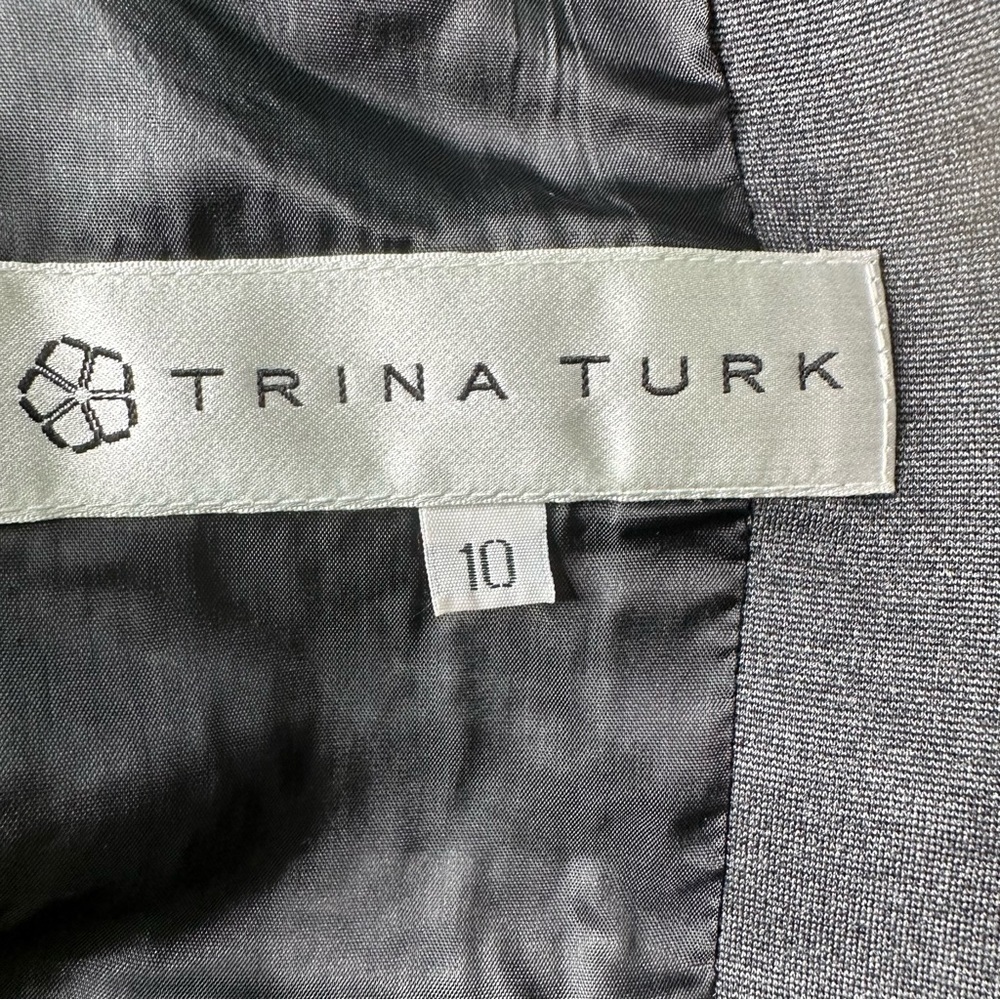 Trina Turk Multicolored 2 Piece Tweed Suit. Size 10 - Picture 5 of 15